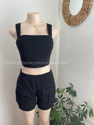 Crop y Short Isa