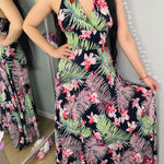 Vestido Maxi Halter Bianca Tropical