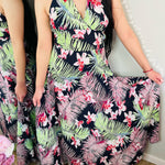 Vestido Maxi Halter Bianca Tropical