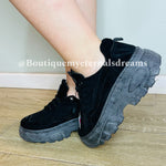 Zapatillas Dafne Negras