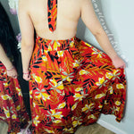 Vestido Maxi tropical Sirena