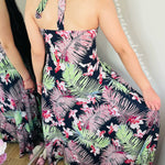 Vestido Maxi Halter Bianca Tropical