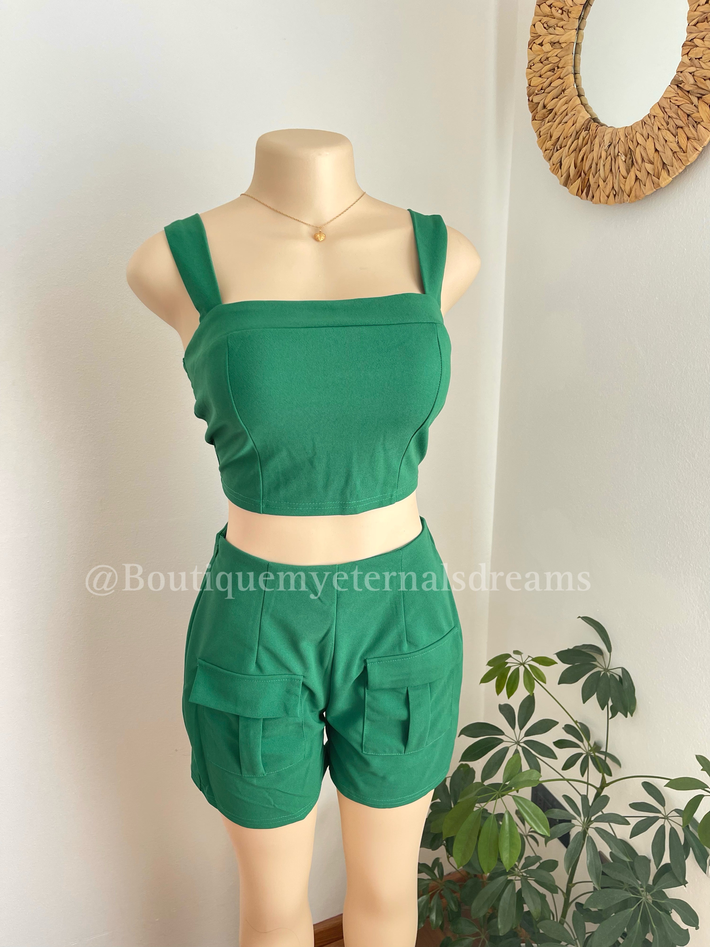 Crop y Short Isa