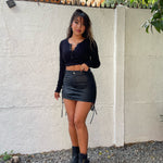 Falda Ajustable Eco-cuero